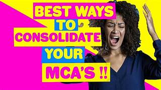 mca consolidation loans