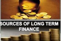 long term sources of finance